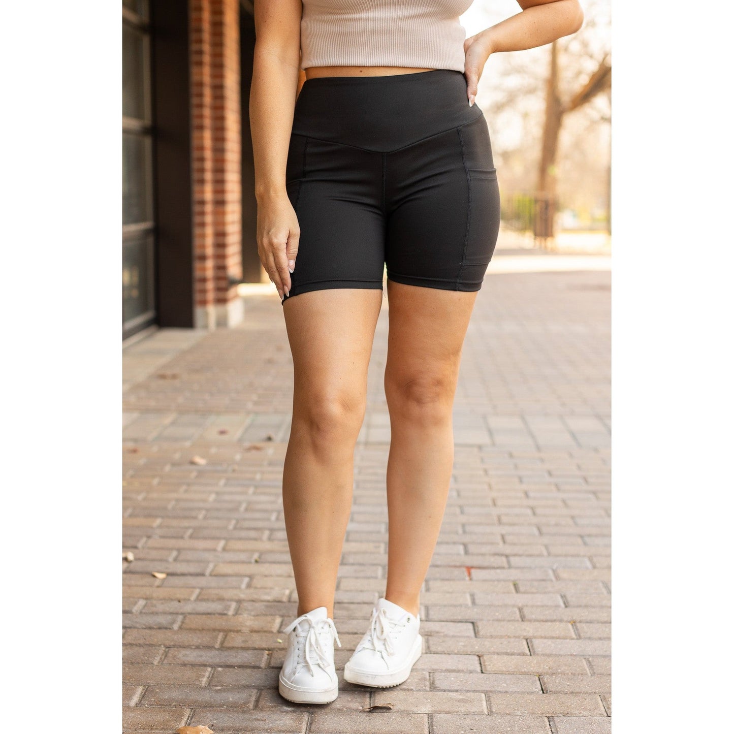 Ready to Ship  | The Callie - Tummy Control Biker 5" - Round 2 - Luxe Leggings by Julia Rose®
