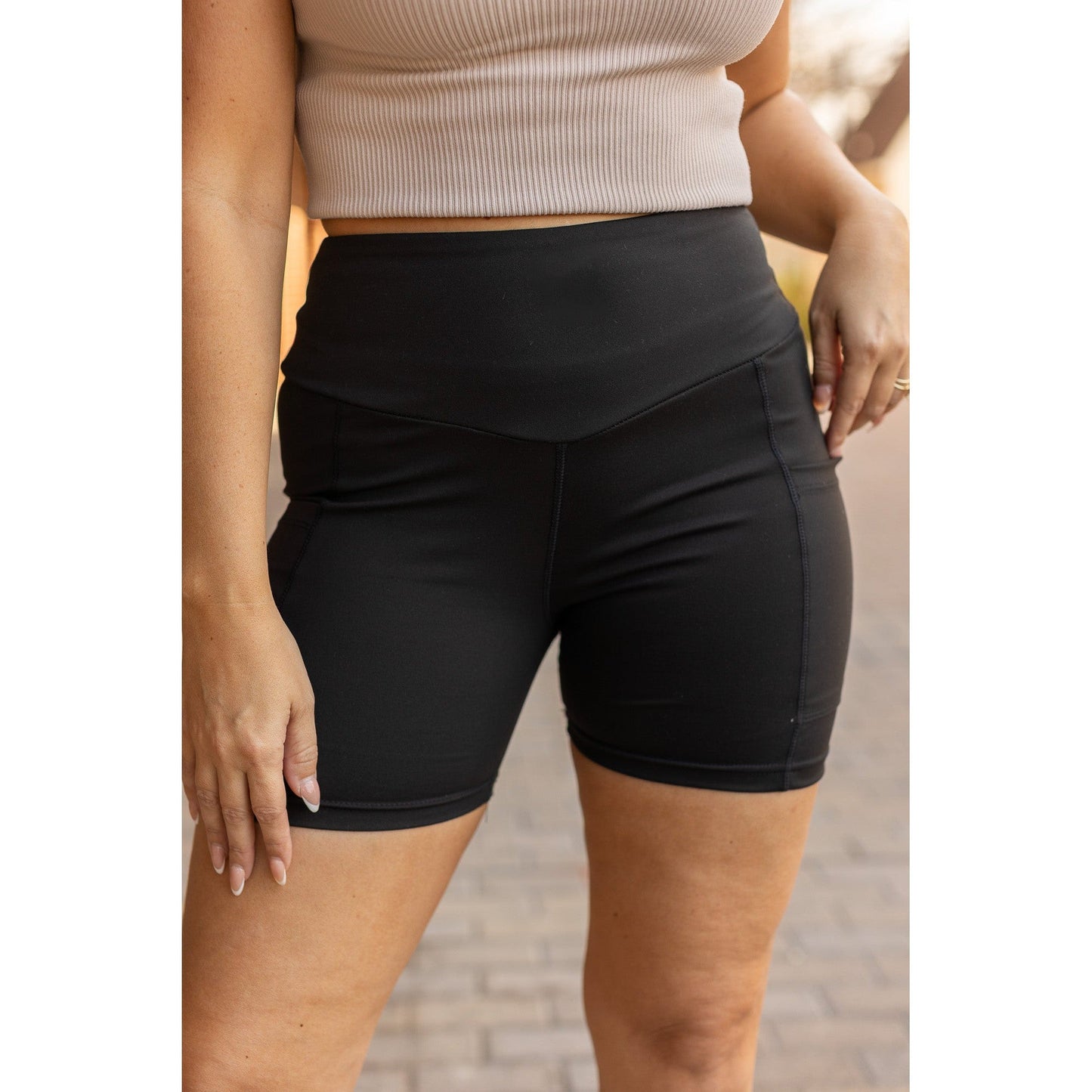 Ready to Ship  | The Callie - Tummy Control Biker 5" - Round 2 - Luxe Leggings by Julia Rose®