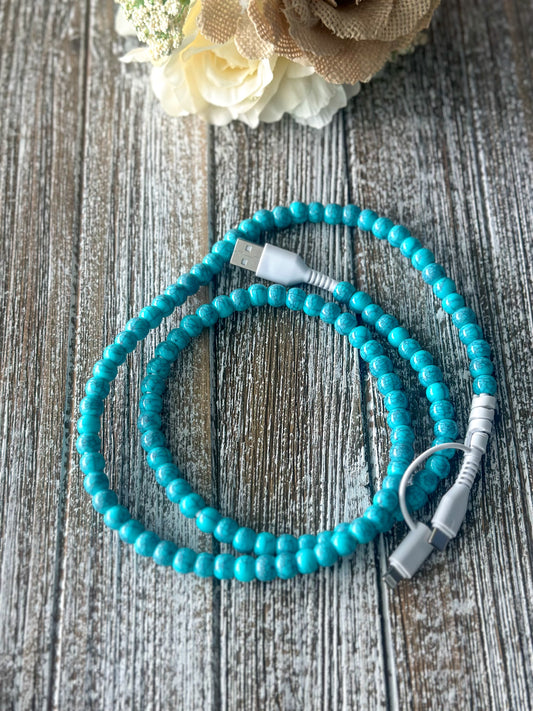 Candy "Turquoise Beads" 2 in 1 Charger