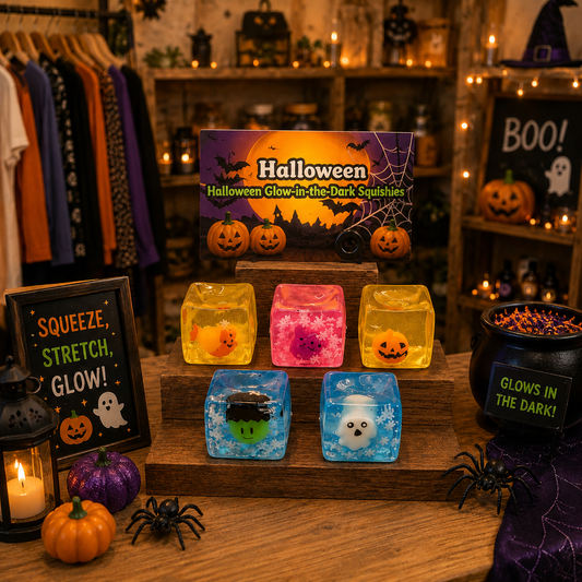 Ready to Ship - Halloween Glow-in-the-Dark Cubes