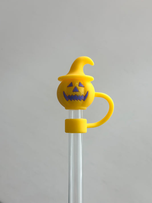 Straw Cover 10MM "Yellow Pumpkin"