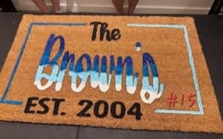 DIY Doormat Class 09/21 11:30am