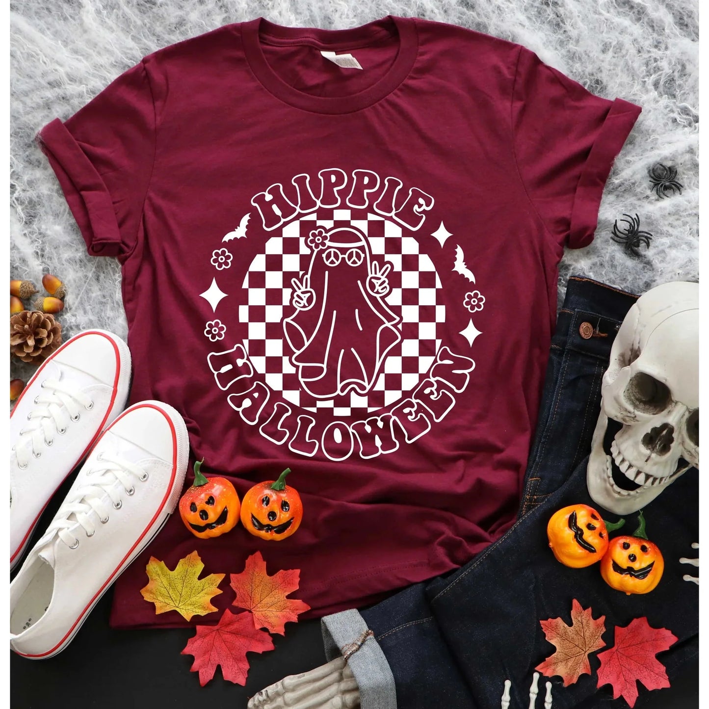 Hippie Halloween Graphic Tee