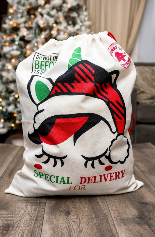 🎅Ready to Ship | Unicorn - 2024 Santa Sack