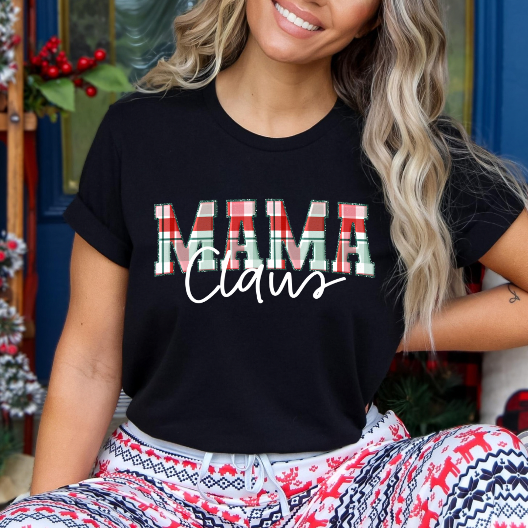 Mama claus plaid