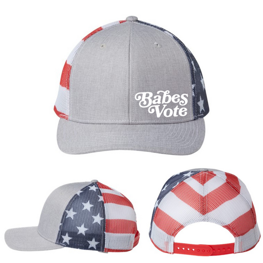 Babes Vote trucker snapback hat