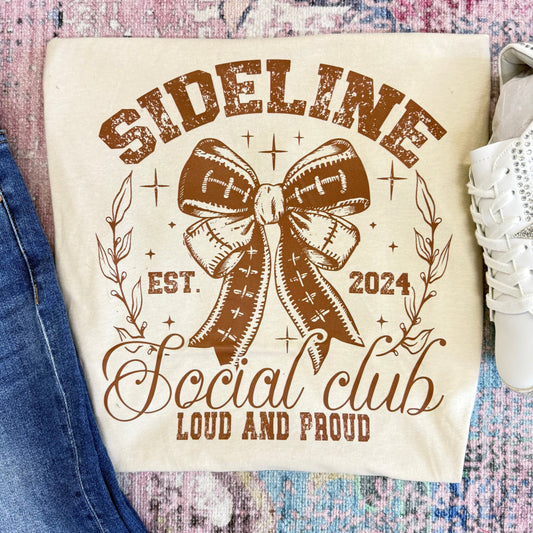Sideline Social Club Graphic Tee