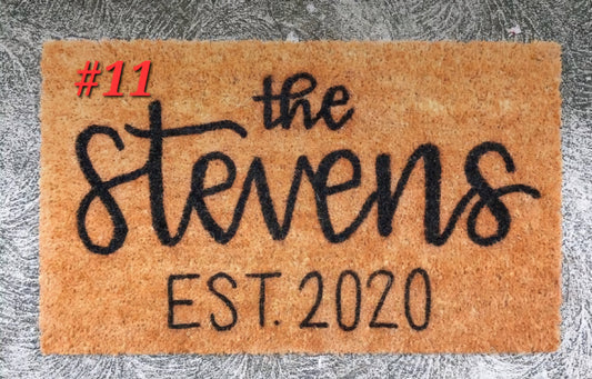 DIY Doormat Class 09/21 11:30am