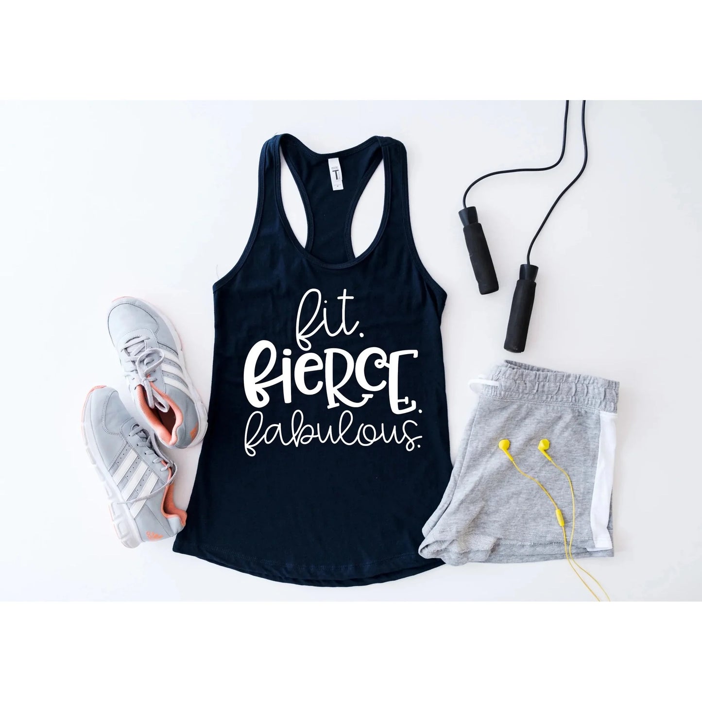 Fit fierce fabulous tank