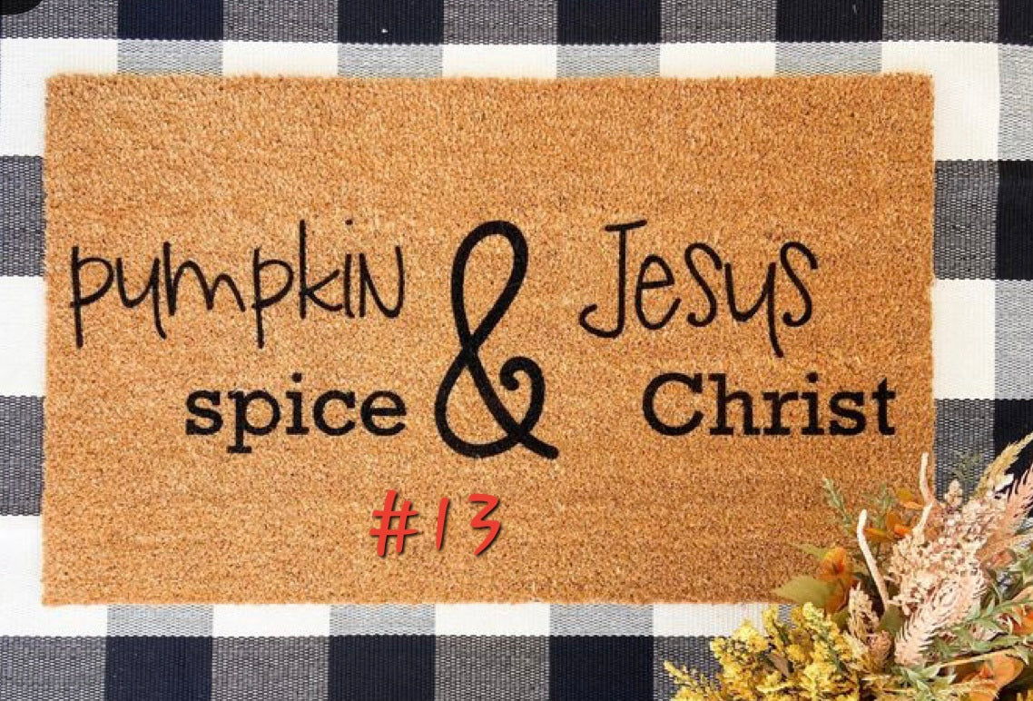 DIY Doormat Class 09/21 11:30am