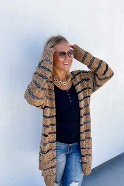 Stripe Miley Dot Cardigan
