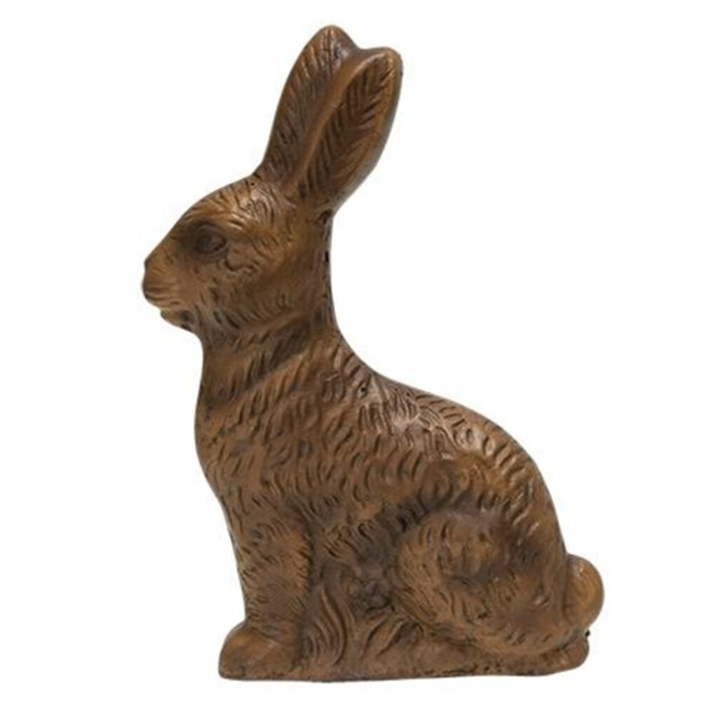 Resin Chocolate Bunny (8 inch)