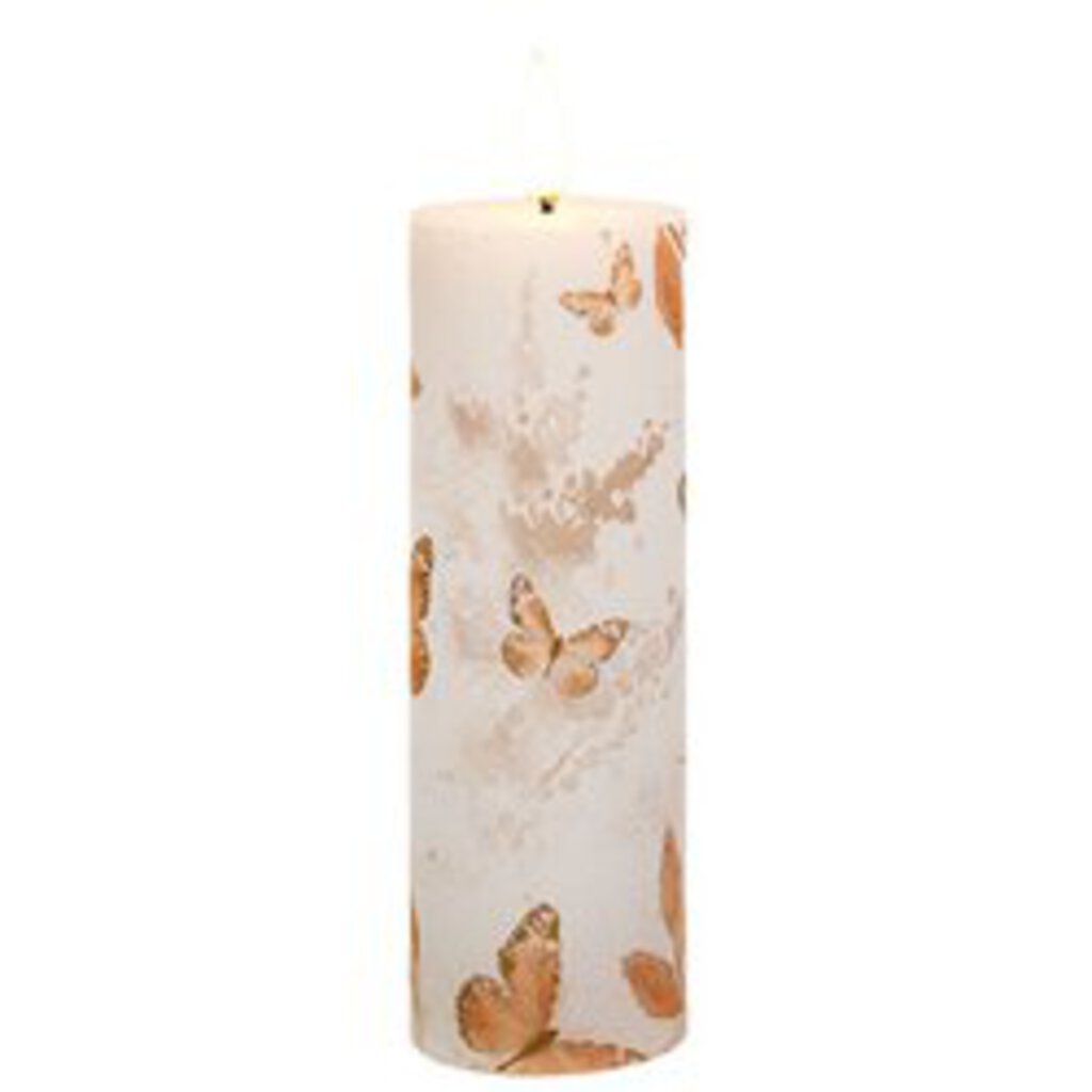 Apricot Breeze Butterfly Timer Pillar (2